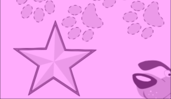 cool kids dog pink digitzboard graphic