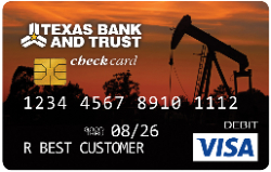 texas sunset oil pump check card