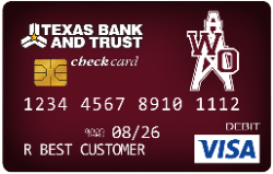 white oak check card