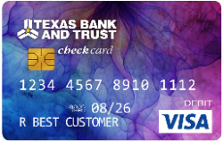 mosaic texas bank and trust check card