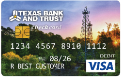 texas morning check card